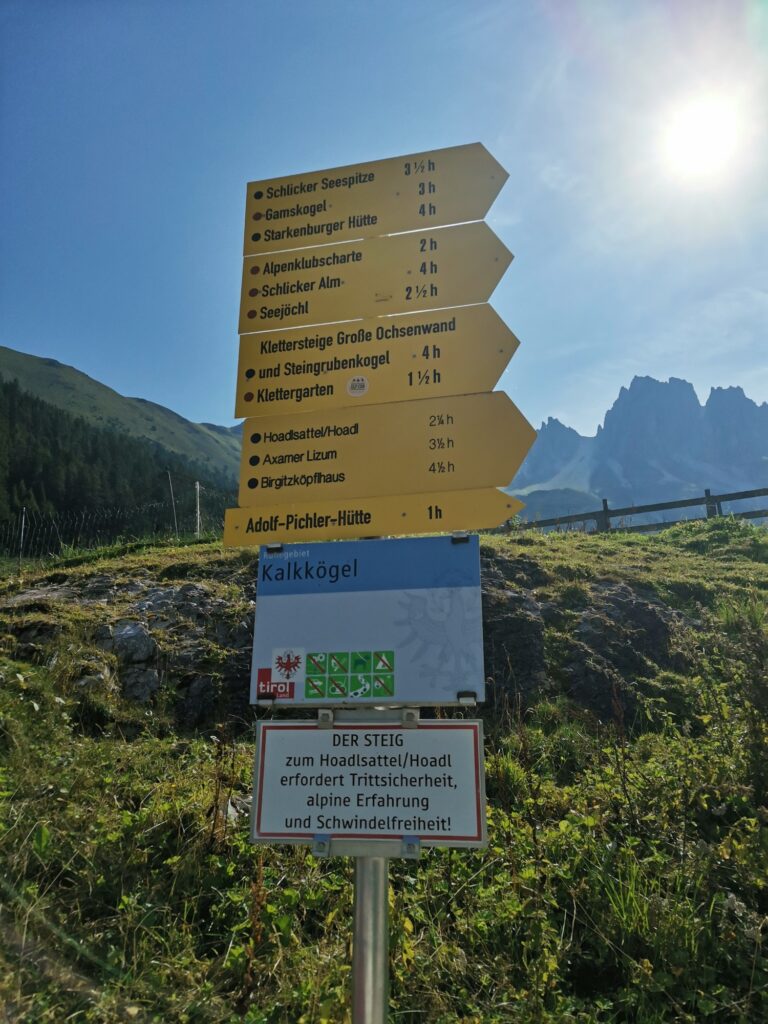 Sonntagsköpfl - Bergtourentipp Tirol