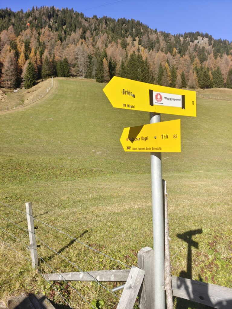 Padauner Kogel - Bergtourentipp Tirol